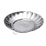Norpro Large No Post Stainless Steel Vegetable Steamer by Norpro