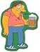 Simpsons Barney Beer Sticker