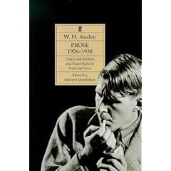 Auden's Prose: 1926-38 v. 1