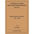 Mathematisches Tagebuch 1796-1814