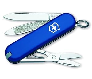 Victorinox Swiss Army Classic SD Pocket Knife (Blue)