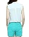 FACE N FACE Women's Chiffon Solid Color Summer Loose Shirts Blouses
