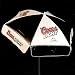 Coors Light Logo Umbrella (Black & White) Lower Pole: Bar-Height