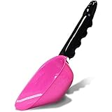 Platinum Pets 8-Ounce Stainless Steel Pet Food Scoop, Bubblegum Pink