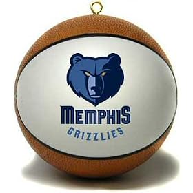 Memphis Grizzlies Basketball Christmas Ornament