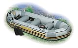 Intex Mariner 4 Boat Set w/Oars & Pump 4 Person - 880 lbs Payload