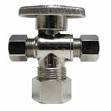 Buy Watts LFPBQT-218 Quarter Turn 3-Way Valve, 5 8-Inch OD by 3 8-Inch COMP by 1... by Watts
