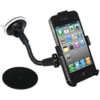 Amzer® 8 inch Gooseneck Vehicle Mount for iPhone 4/4S