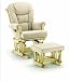 Glider w/ Ottoman 37779CB in Natural