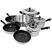 Revere Convenience 9-Piece Stainless-Steel Cookware Set Plus Bonus