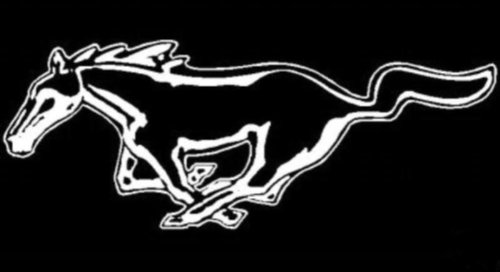 Running Horse Window Decal