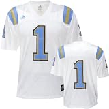 UCLA Bruins -No. 1- White Replica Football Jersey