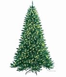 7.5' Medium Alpine Spruce Pre-Lit Artificial Christmas Tree - Multi Lights