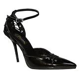 MILAN-36, 4 1/2 Ankle Strap D'Orsay Pump