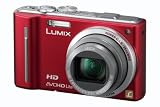 Panasonic - DMC-TZ10 EF-R - Appareil photo numérique - 12,1 Mpix - Rouge