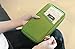 ONOR-Tech Multi-Functional Fashion Ticket Passport Credit Card ID Document Organizer Holder Bag Purse Travel Pouch Case Cover (Green)