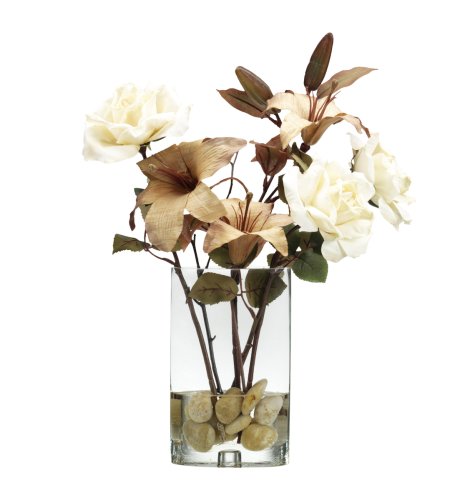 Lily & Rose Cylinder Vase