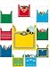LIBRARY POCKETS VARIETY PACK 2 EA. 1024-1028