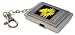 Silver 32 MB Digital Photo Frame Keyring 1.5 Inches - Stores 435 Images