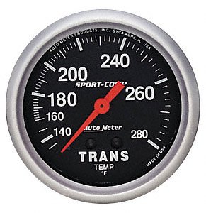 Auto Meter 3351 Sport-Compact Transmission Temperature Gauge