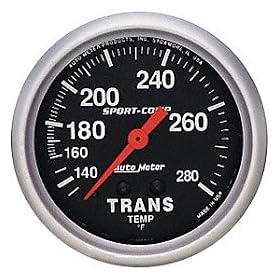 Auto Meter 3451 2-5/8" Mechanical Transmission Temperature Gauge with 8' Tubing
