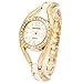 ThaiTime 2pcs New Pretty Woman Girls Elegant Quartz Wrist Watch