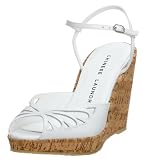 Chinese Laundry - Chinese Laundry Women's Vanna High Wedge Sandal, White, 10 M