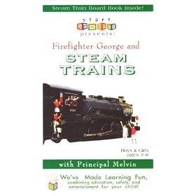 Start Smarter Presents "Firefighter George & Steam Trains with Train Safety!" [VHS]