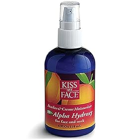 41Z7Z9YM65L. SL500 AA280  Kiss My Face Peaches & Creme Moisturizer with 8% Alpha Hydroxy Acids   4 fl oz
