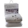 Sleepwell Luxury 100 Percent Cotton King Size Heated Duvet with Intelliheat Technology and Dual Control