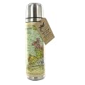 Vintage Map Flask by Wild & Wolf