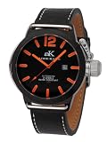 Adee Kaye Military Automatik Schwarz AK-4020-M-OR
