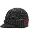 Apparel : KIRRA Black Cable Visor Beanie