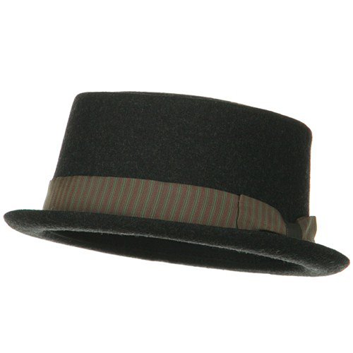 Many Moods Men's Felt Hat - Charcoal W07S55D