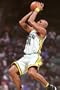 McFarlane Toys NBA Sports Picks Series 7 Action Figure Reggie Miller Yellow Jersey Variant