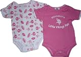 Minnesota Vikings Pink Girls Baby Infant 2 Pc Creeper Onesie Set 18 Months