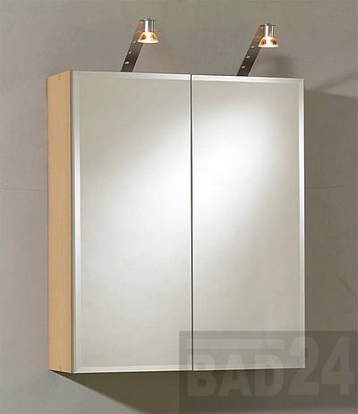 Badspiegel Spiegelschrank Buche
