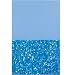28-ft. Round Expandable Overlap Pool liner Swirl Floor - 60-in. Depth