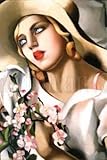 Portrait of a Young Girl canvas transfer by Tamara de Lempicka Portrait of a Young Girl canvas transfer by Tamara de Lempicka