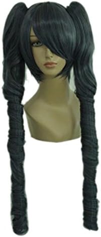 Sswing Anime Heat Resistant Fiber Braid Swith Wig(Multicolored,32inch,1 of set)