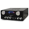Skytronic Compact Hi Fi PA Amplifier 2x Mic Inputs 400W