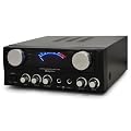 Skytronic kompakter 400W Stereo HiFi Verst�rker Karaoke Endstufe (2x Mikrofon-Eingang, EQ, 2x Cinch)
