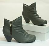 Produkt-Bild: Damen Stiefelette Ankleboots grau