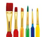 Triangular Handle Paint Brush Set