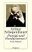 Produkt-Bild: Parerga und Paralipomena I/1: Kleinere philosophische Schriften. (Z&uuml;rcher Ausgabe, Werke in Zehn B&auml;nden, 7)