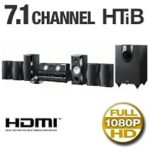 Onkyo HT-S5100 7.1 Channel Home Entertainment System (Set of Nine, Black)