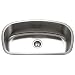 Houzer MB-3300-1 Medallion Gourmet 32-7/16-by-18-7/19-Inch Single Bowl Undermount Stainless Steel Sink