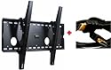 VideoSecu brand new tv wall mount tilt fits Sharp AQUOS 37 40 42 46 inch LC37SH20U LC37D53X LC37D63X LC37D40U LC-37DB5U LC-40C37U LC42PD7X LC-42d62U LC-42d72U LC-42D43U LC46PD7X LC46D43U LC-46D92U LC-46D62U LC46D92U with free 6ft HDMI cable c83