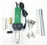 1500w Plastic Welder Gun Hot Air Vinyl + &2*Speed Welding Nozzle& ExtraHE&Rod