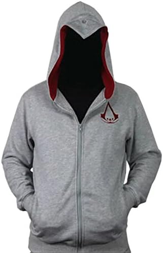 DLDHJSZ Men assassins creed zipper jacket